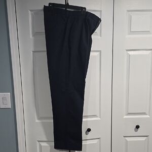 St. John's Bay Dark Navy Dress Pants Classic Straight-Leg.  Waist 38. Length 34